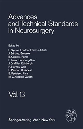 Advances and Technical Standards in Neurosurgery - L. Symon