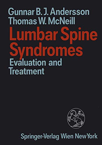 Beispielbild fr Lumbar Spine Syndromes: Evaluation and Treatment zum Verkauf von Lucky's Textbooks