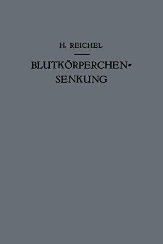 Stock image for Blutkrperchensenkung for sale by Revaluation Books
