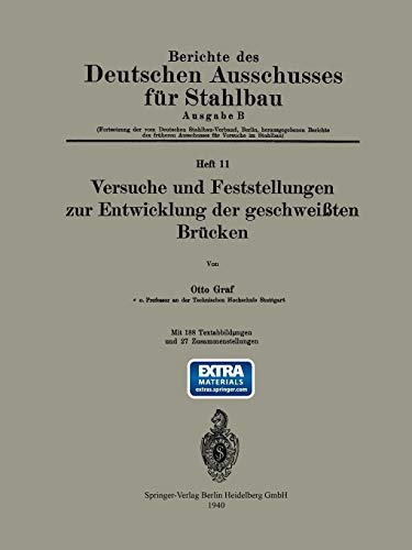 Stock image for Versuche Und Feststellungen Zur Entwicklung Der Geschweissten Brucken for sale by Chiron Media