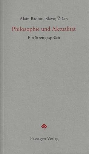 9783709200308: Philosophie und Aktualitt: Ein Streitgesprch