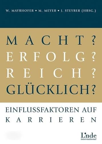 macht? erfolg? reich? glÃ¼cklich? (9783709300220) by Guido Strunk