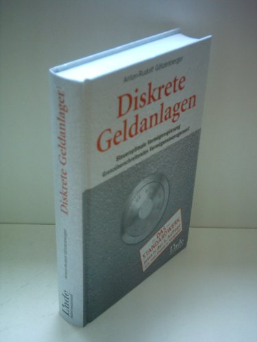 Stock image for Diskrete Geldanlagen for sale by Bookmonger.Ltd