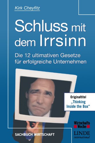 Beispielbild fr Schluss mit dem Irrsinn (German Edition) zum Verkauf von BuchZeichen-Versandhandel