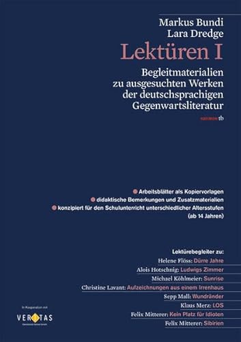 9783709970416: Lektren 1: Begleitmaterialien zu ausgesuchten Werken der deutschsprachigen Gegenwartsliteratur