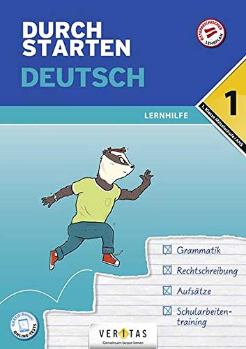 Beispielbild fr Durchstarten - Deutsch Mittelschule/AHS: 1. Klasse - Lernhilfe: bungsbuch mit Lsungen zum Verkauf von medimops