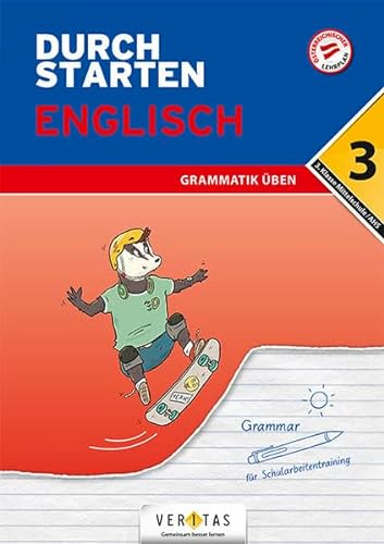 Beispielbild fr Durchstarten - Englisch Mittelschule/AHS: 3. Klasse - Grammatik: bungsbuch mit Lsungen zum Verkauf von medimops