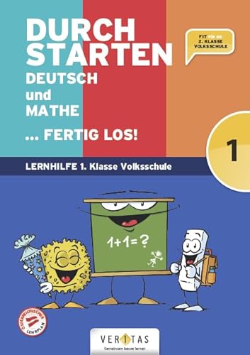 Imagen de stock para Durchstarten Volksschule 1. Klasse - Deutsch und Mathe ... fertig los! - �bungsbuch