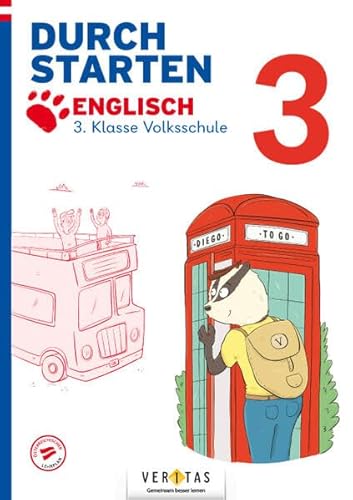 Beispielbild fr Durchstarten - Volksschule - 3. Klasse: Diego to go! Englisch - bungsbuch zum Verkauf von medimops