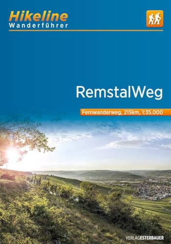 Stock image for Fernwanderweg RemstalWeg: 1:35.000, 215 km, GPS-Tracks Download, Live-Update (Hikeline /Wanderfhrer) for sale by medimops