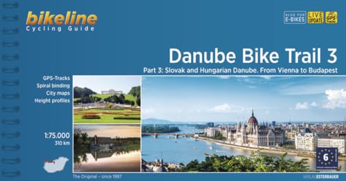 Stock image for Danube Bike Trail 3 Vienna to Budapest Bikeline Cycling Guide for sale by Gallix