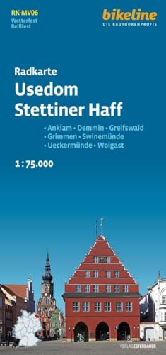 Beispielbild fr Usedom Stettiner Haff cycle map zum Verkauf von Blackwell's