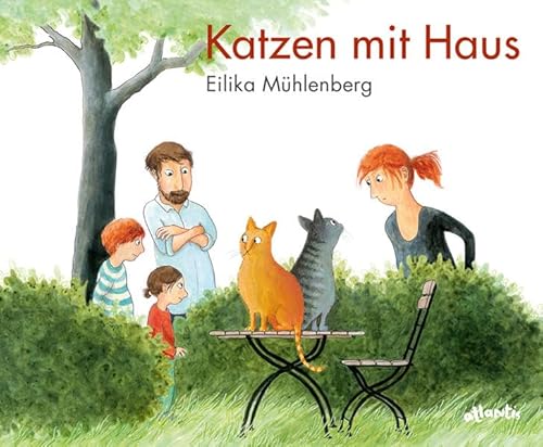 Katzen mit Haus