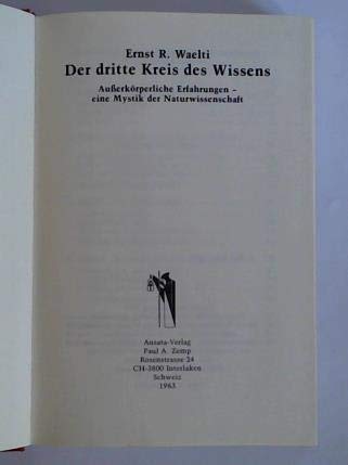 Stock image for Der dritte Kreis des Wissens for sale by Hbner Einzelunternehmen