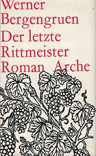 Beispielbild fr Der letzte Rittmeister: Roman zum Verkauf von Versandantiquariat Felix Mcke