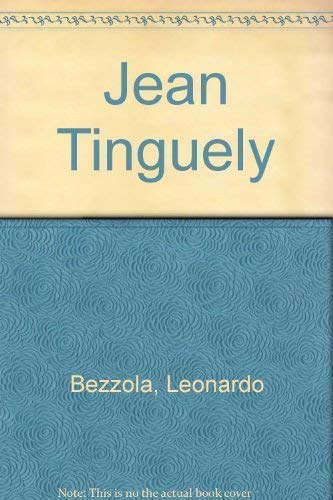 9783716014677: Jean Tinguely