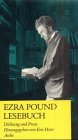 Lesebuch (9783716020357) by Pound, Ezra; Hesse, Eva