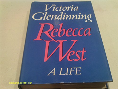 Rebecca West: A Life. (9783716021439) by GLENDINNING, Victoria