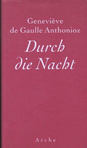 9783716022573: Durch die Nacht