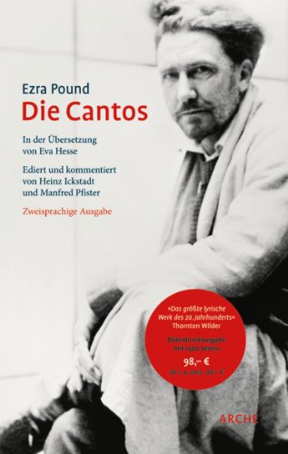 Die Cantos. Zweisprachige Ausgabe. - Pound, Ezra.