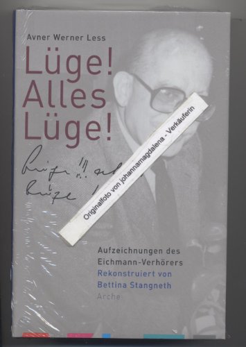 Beispielbild fr Lge! Alles Lge!: Aufzeichnungen des Eichmann-Verhrers zum Verkauf von medimops
