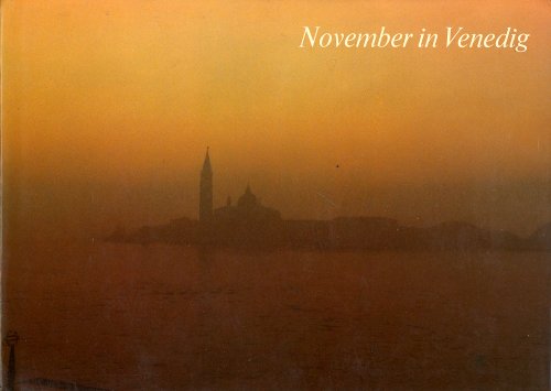 Beispielbild fr November in Venedig zum Verkauf von medimops