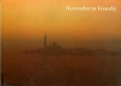 9783716503201: November in Venedig