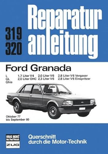 Stock image for Ford Granada L, GL, Ghia Oktober 77 bis September 80 for sale by medimops