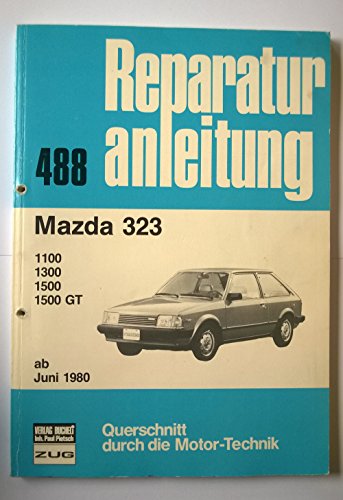 Mazda 323, 1100, 1300, 1500, 1500 GT - ab Juni 1980 - Querschnitt durch die Motortechnik.