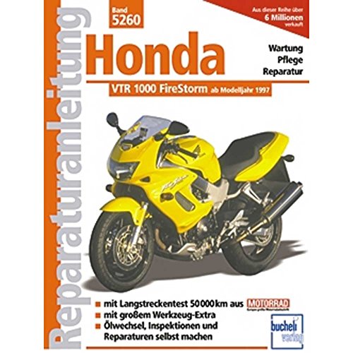 Stock image for Honda VTR 1000 FireStorm: Ab Modelljahr 1997 (Reparaturanleitungen) for sale by medimops