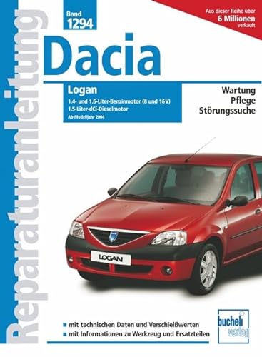 Beispielbild fr Reparaturanleitung (Band 1294): Dacia Logan zum Verkauf von medimops