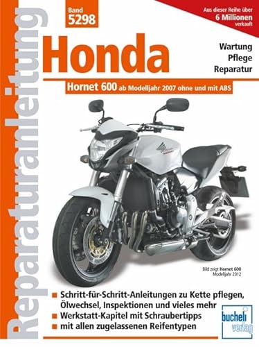 Honda Hornet 600 (PC 41): Einspritzer ohne und mit ABS ab