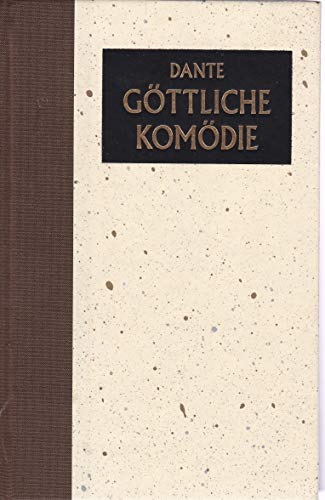 Beispielbild fr Die Gttliche Komdie. Ins Deutsche bertragen von Ida und Walther von Wartburg, kommentiert von Walther von Wartburg, 48 Illustrationen nach Holzschnitten von Gustave Dor. zum Verkauf von medimops