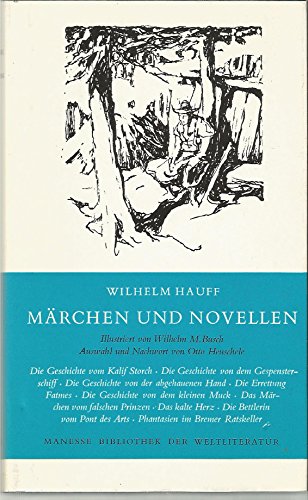 MÃ¤rchen und Novellen. (9783717511724) by Hauff, Wilhelm