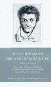 9783717511885: Meistererzhlungen: Anhang: "Zu Hoffmanns Charakteristik" von Julius Eduard Hitzig