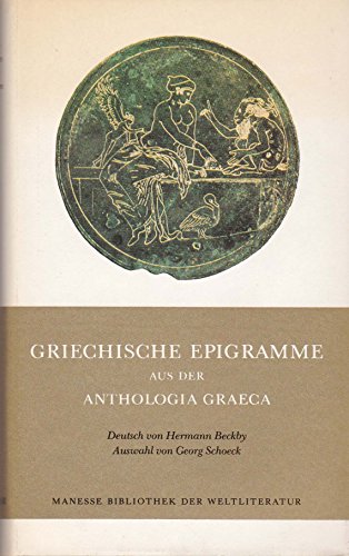 Auswahl Anthologia Graeca Griechisch/Deutsch 