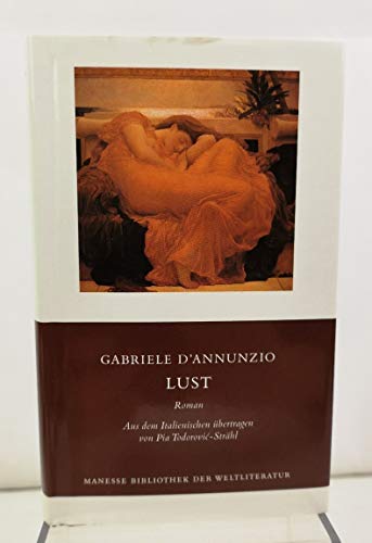 Lust. (9783717518525) by DAnnunzio, Gabriele