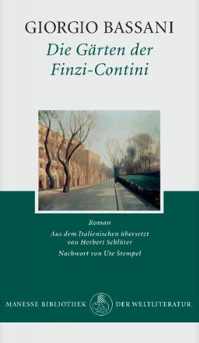 9783717520801: Die Grten der Finzi-Contini