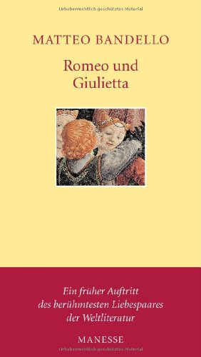 Beispielbild fr Romeo und Giulietta: Novelle zum Verkauf von medimops