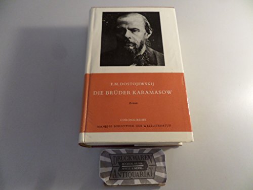 Stock image for Die Brder Karamasow: Roman (Manesse Bibliothek der Weltliteratur: Corona-Reihe) for sale by KUNSTHAUS-STUTTGART