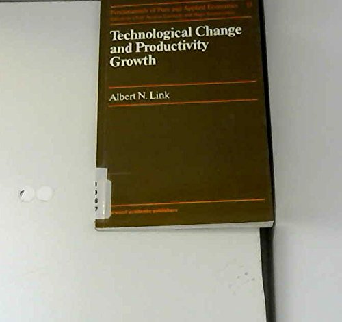 Stock image for Technological Change and Productivity Growth (Fundamentals of Pure and Applied Economics, 13, Economics of Technological Change Section) for sale by Lot O'Books