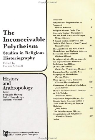 9783718603671: Inconceivable Polytheism: Studies in Religious Historiography