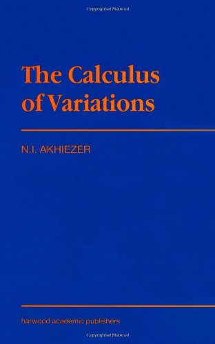 Imagen de archivo de The Calculus of Variations a la venta por dsmbooks