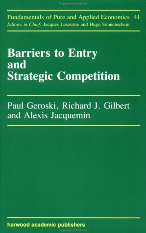 Beispielbild fr Barriers to Entry and Strategi zum Verkauf von ThriftBooks-Atlanta