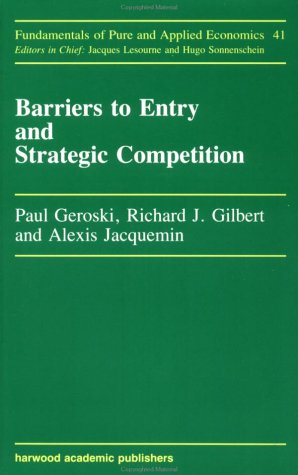 Stock image for Barriers to Entry and Strategi for sale by ThriftBooks-Atlanta
