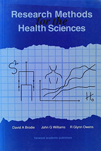 9783718655274: Research Methods For The Healt