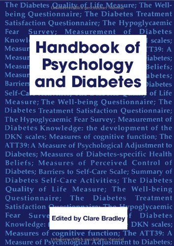 9783718655625: Handbook of Psychology and Diabetes: A Guide to Psychological Measurement in Diabetes Research and Practice