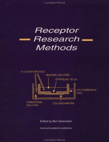 Imagen de archivo de Receptor Research Methods a la venta por The Book Exchange