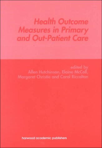 9783718659005: Health Outcome Measures in Primary Out-Patient Care