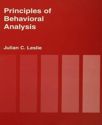 9783718659029: Principles of Behavioural Analysis